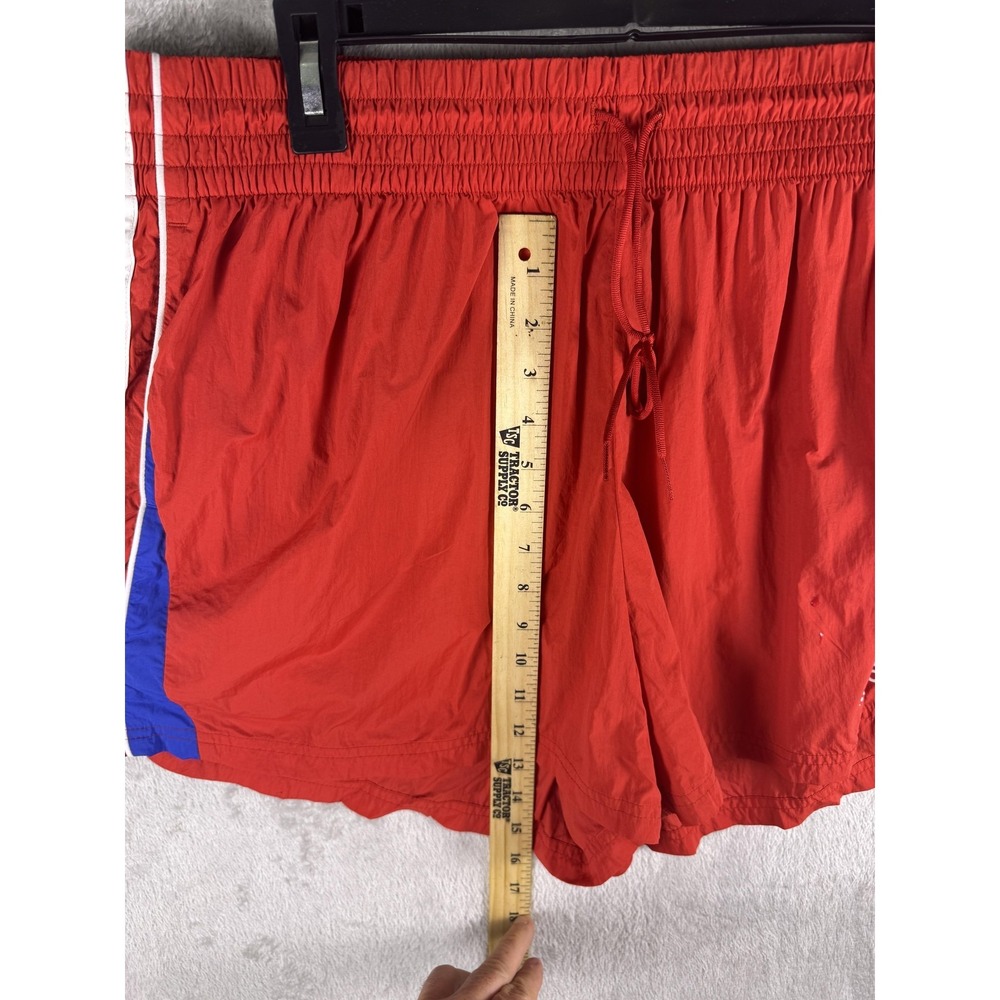 Adidas Swim Trunks Shorts Mens 2XL Red 3-Stripes Quick Dry Lined FS6153 - Picture 5 of 9
